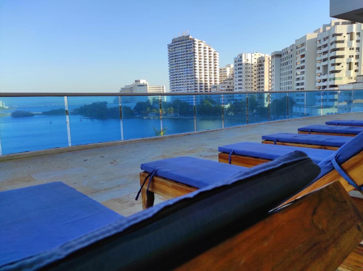 Apartamento De Lujo Con Vista Al Mar - Excelente Ubicacion Cartagena Exterior foto