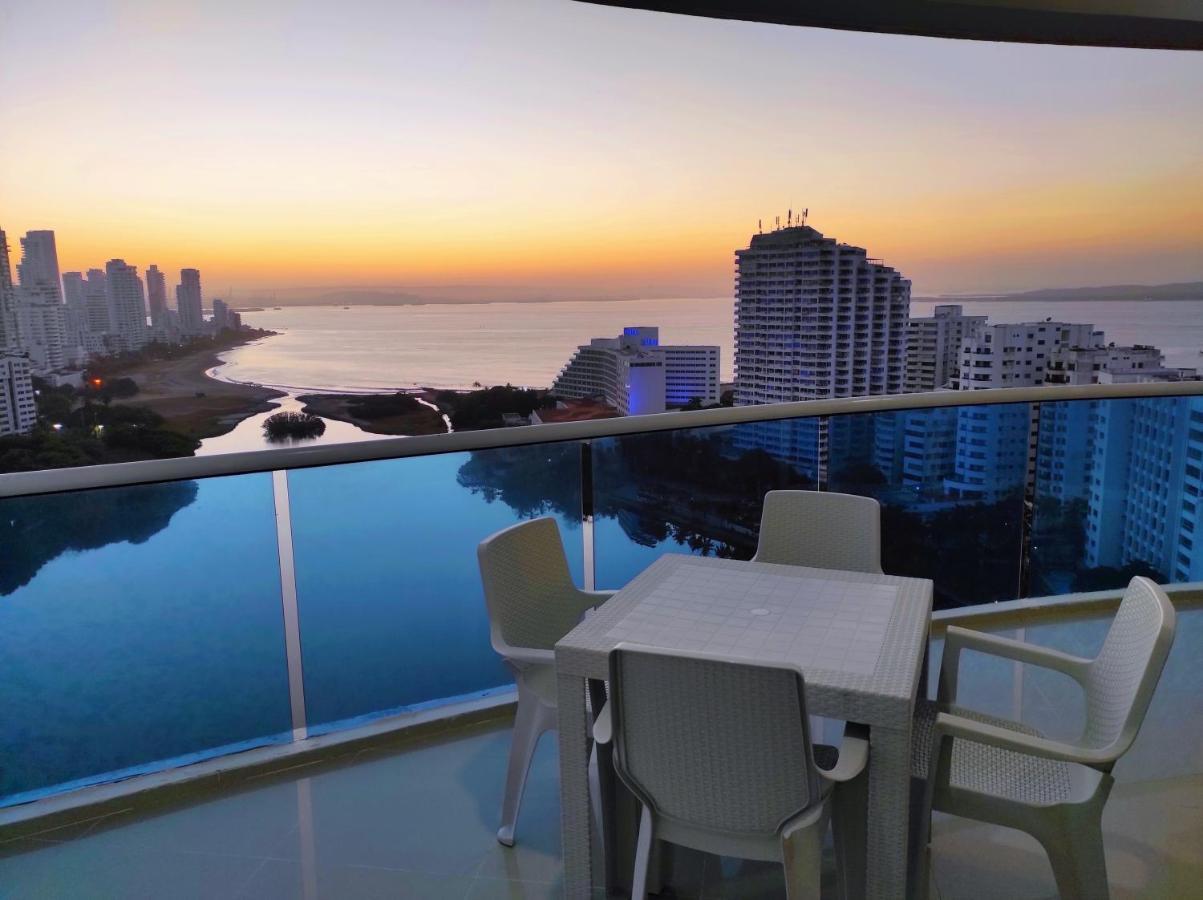 Apartamento De Lujo Con Vista Al Mar - Excelente Ubicacion Cartagena Exterior foto