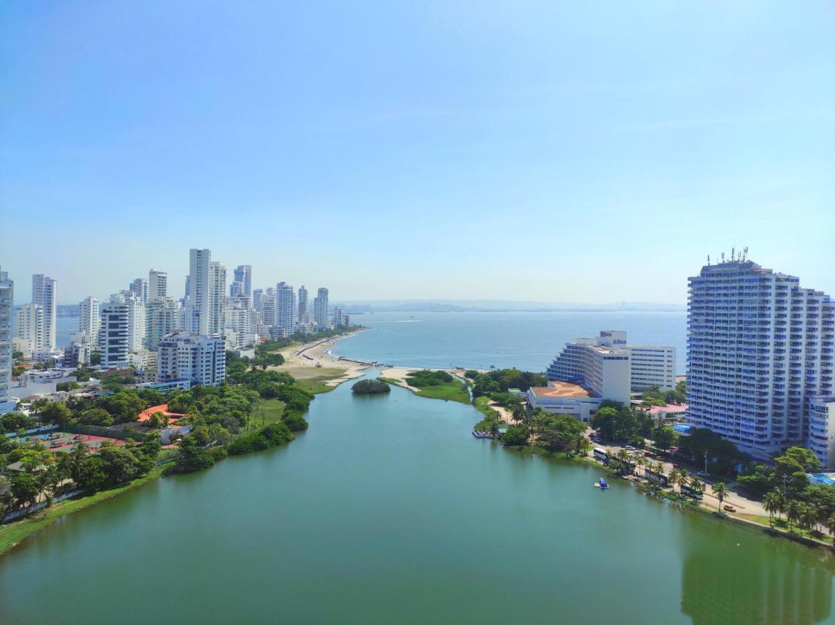 Apartamento De Lujo Con Vista Al Mar - Excelente Ubicacion Cartagena Exterior foto