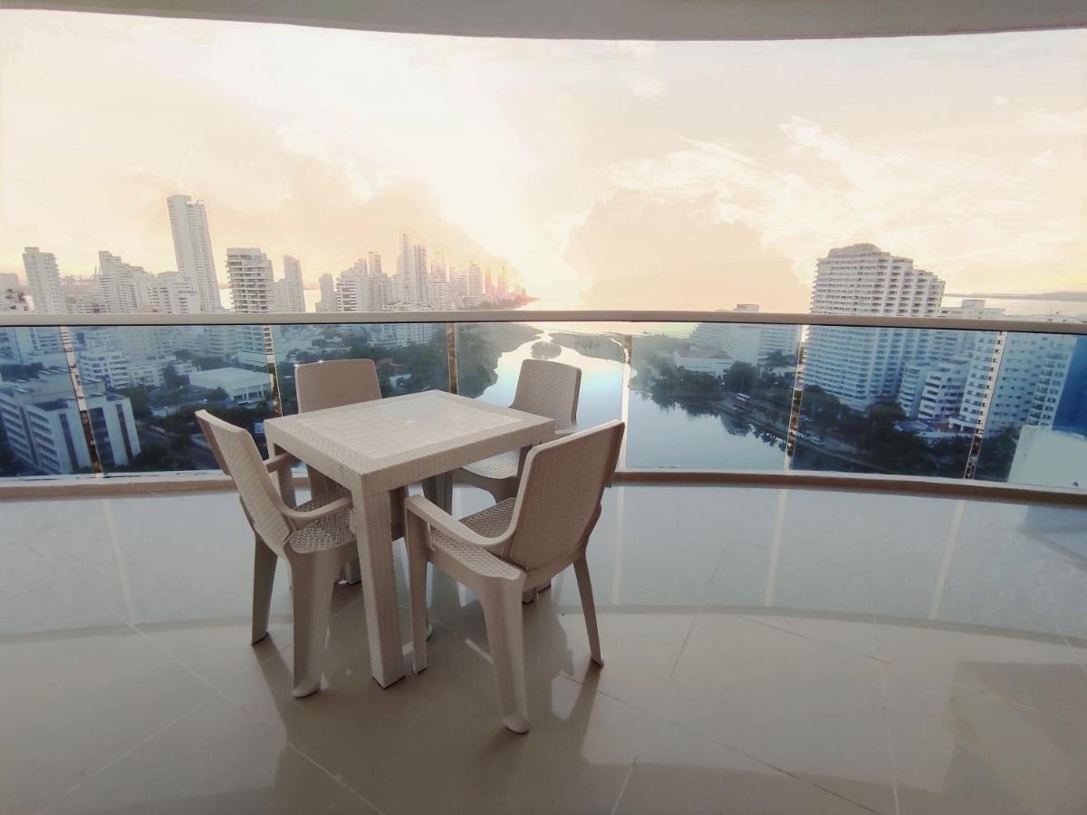 Apartamento De Lujo Con Vista Al Mar - Excelente Ubicacion Cartagena Exterior foto