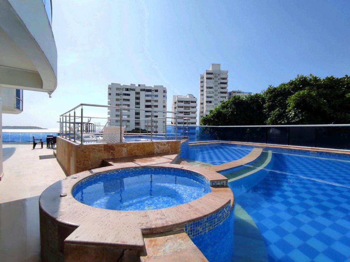 Apartamento De Lujo Con Vista Al Mar - Excelente Ubicacion Cartagena Exterior foto